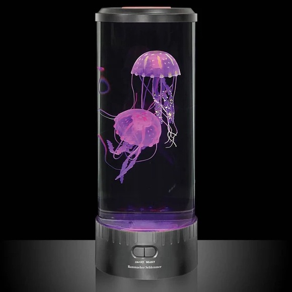 Hammacher Schlemmer Hypnotic Jellyfish Desktop Aquarium - Picture 1 of 3